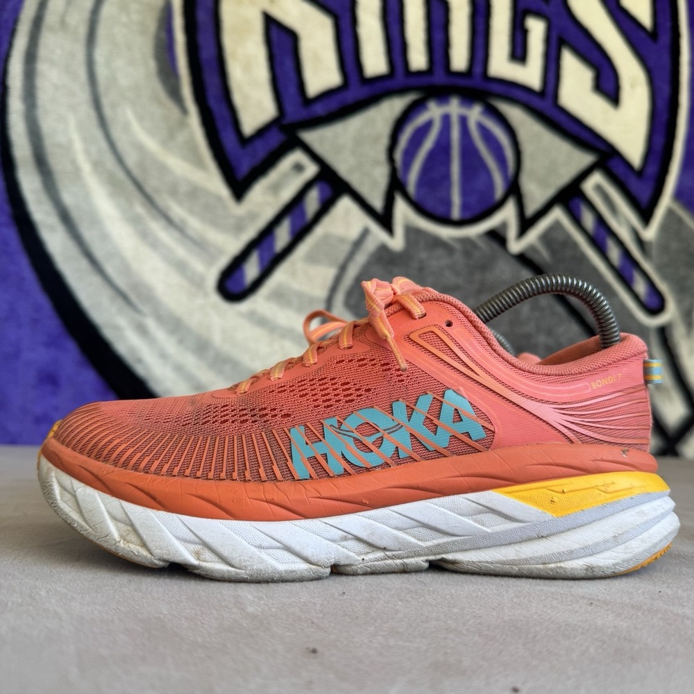 Size 7.5 - Hoka One One Bondi 7 Camellia Coastal Shade W 1110519 CCSD